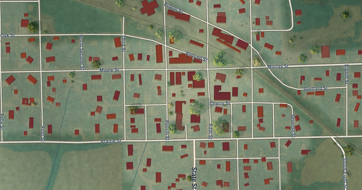Map of Axtell, Kansas in 2026