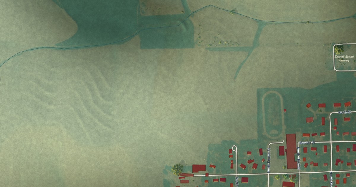 Map of Baileyville, Kansas in 2026