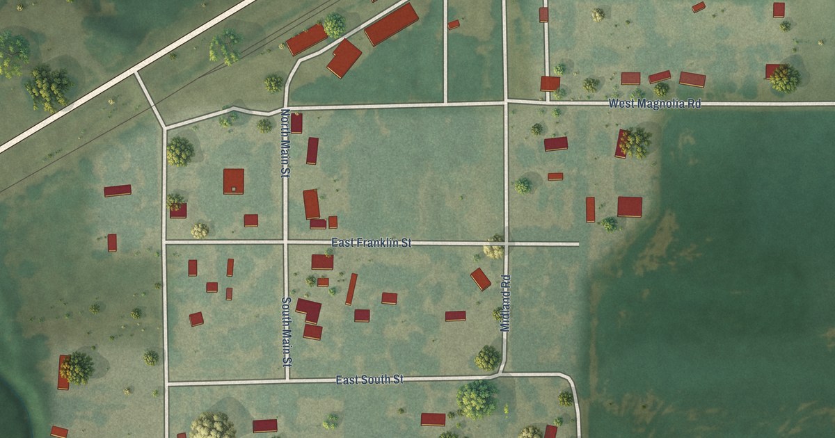 Map of Bavaria, Kansas in 2026