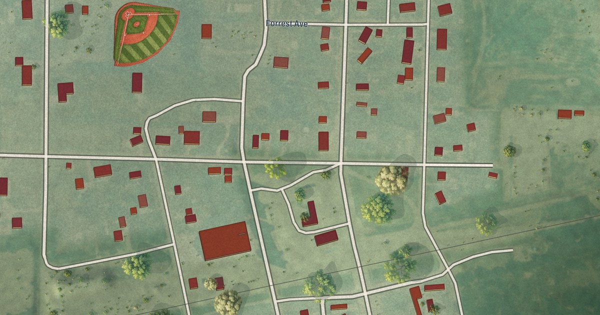 Map of Bazine, Kansas in 2026