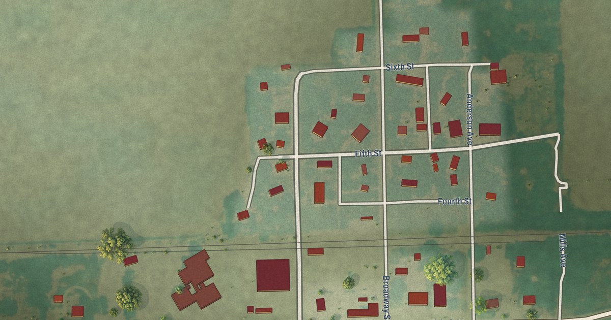 Map of Belvue, Kansas in 2026