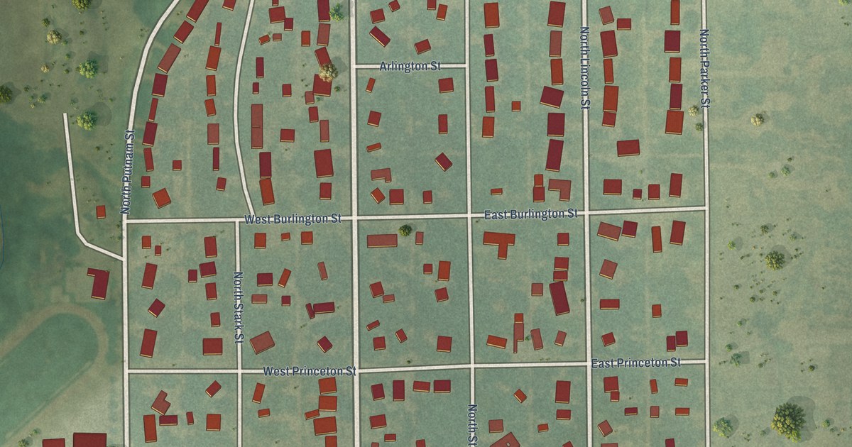 Map of Bennington, Kansas in 2026