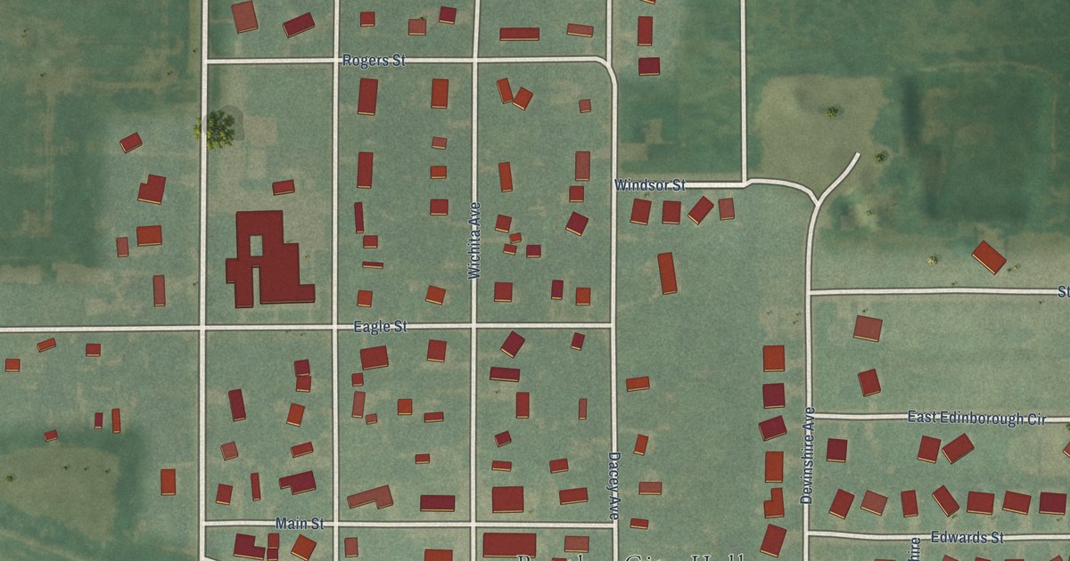 Map of Bentley, Kansas in 2026