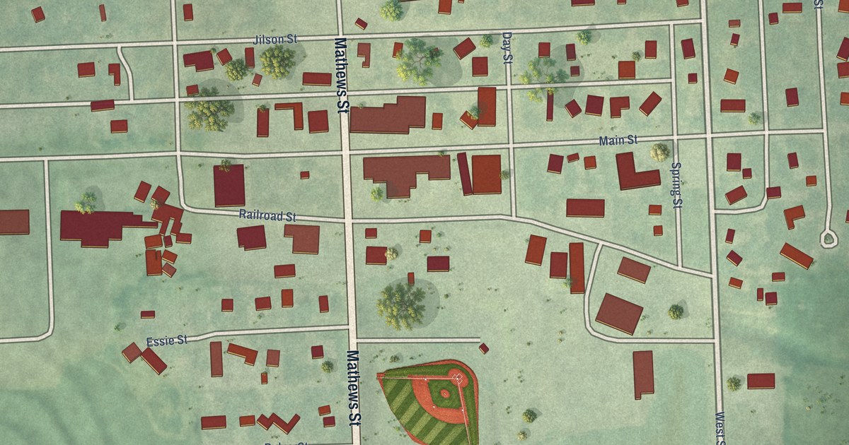 Map of Bern, Kansas in 2026