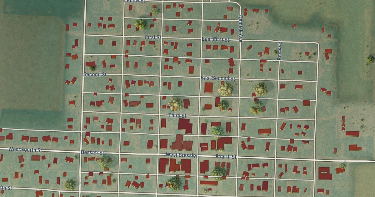 Map of Bird City, Kansas in 2026