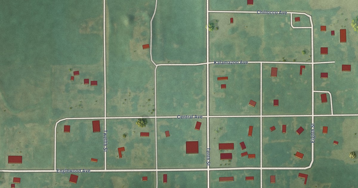 Map of Bluff City, Kansas in 2026