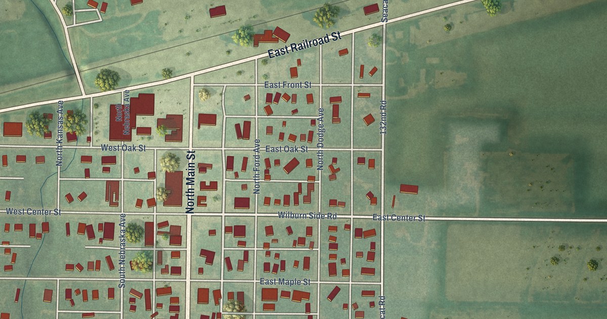 Map of Bucklin, Kansas in 2026