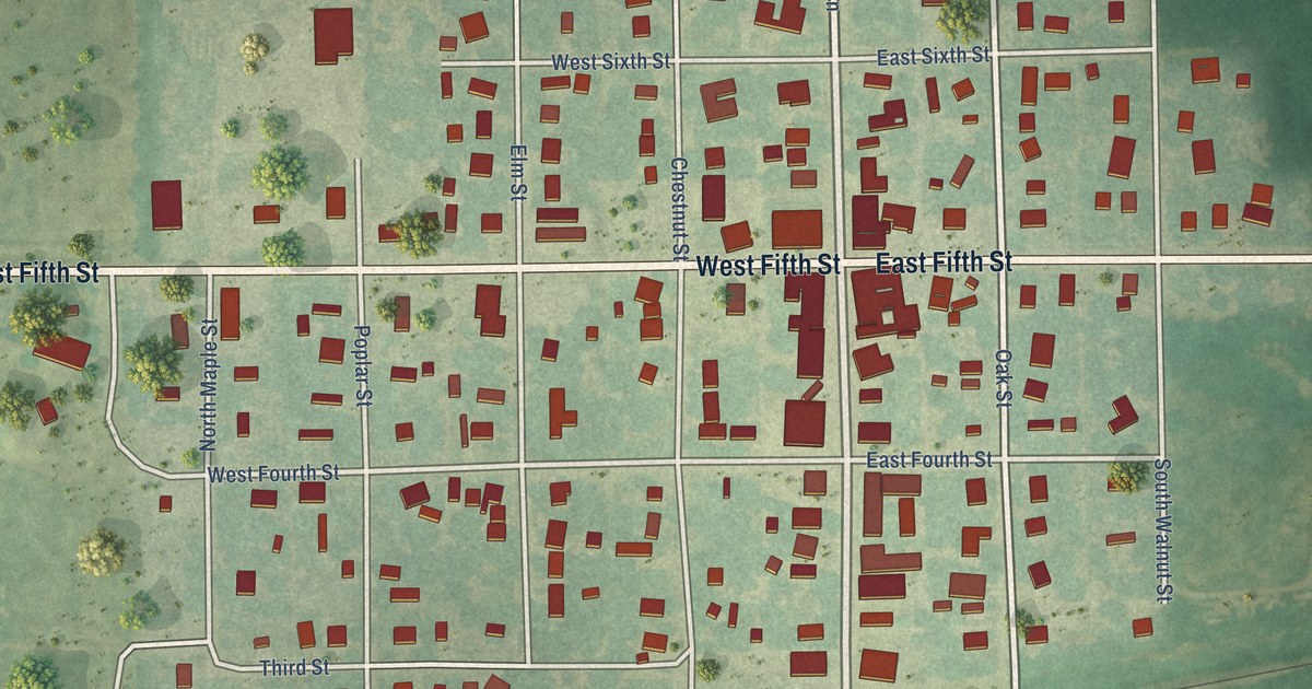 Map of Burden, Kansas in 2026