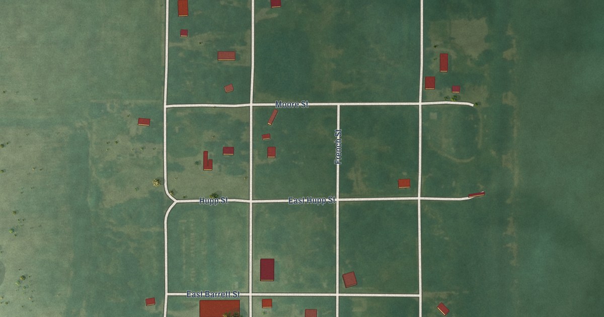 Map of Byers, Kansas in 2026