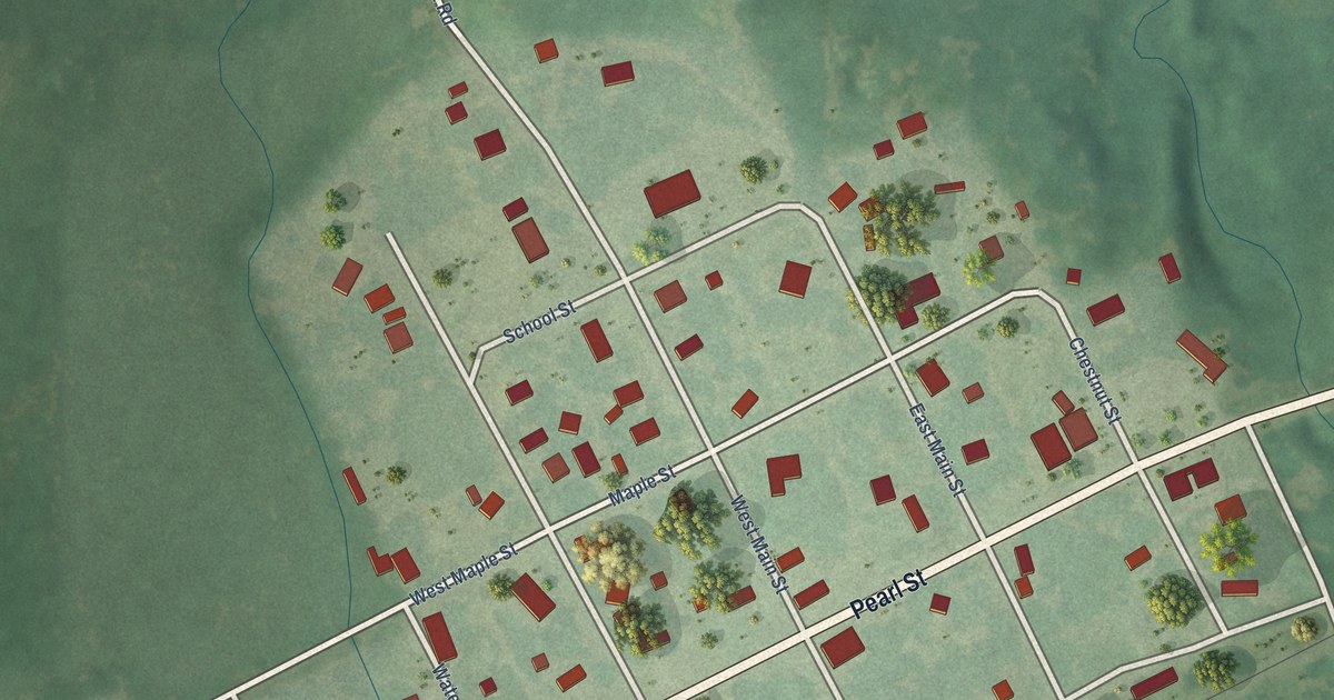 Map of Cambridge, Kansas in 2026