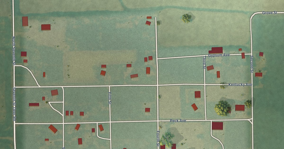 Map of Carlton, Kansas in 2026