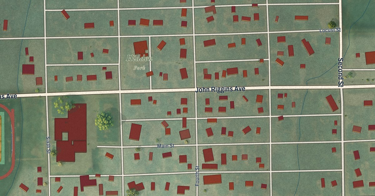Map of Centralia, Kansas in 2026