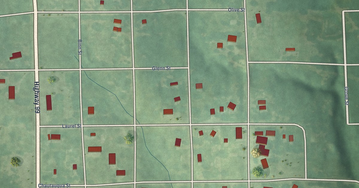 Map of Chautauqua, Kansas in 2026