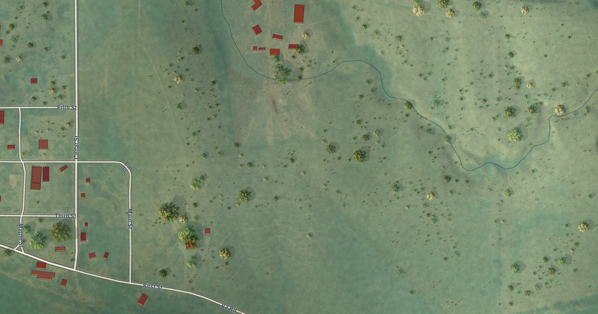 Map of Codell, Kansas in 2026