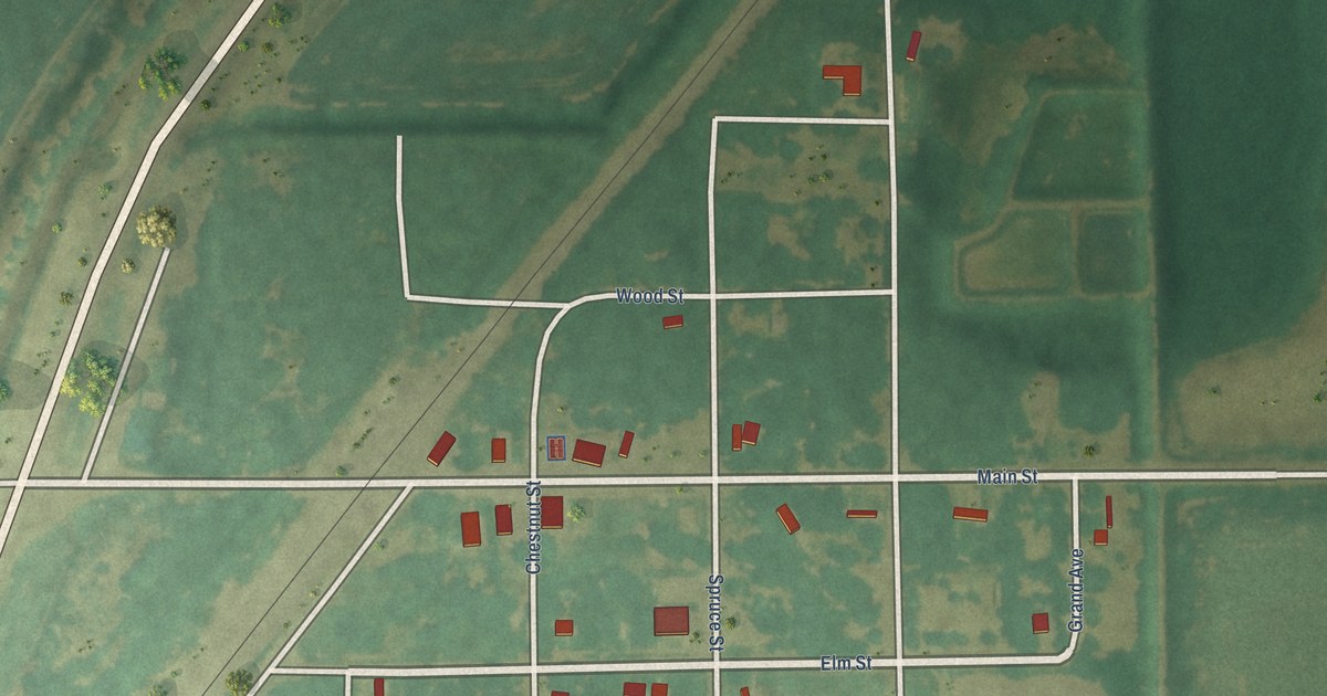 Map of Elmdale, Kansas in 2026