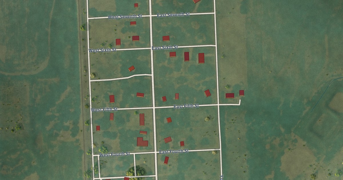 Map of Elsmore, Kansas in 2026
