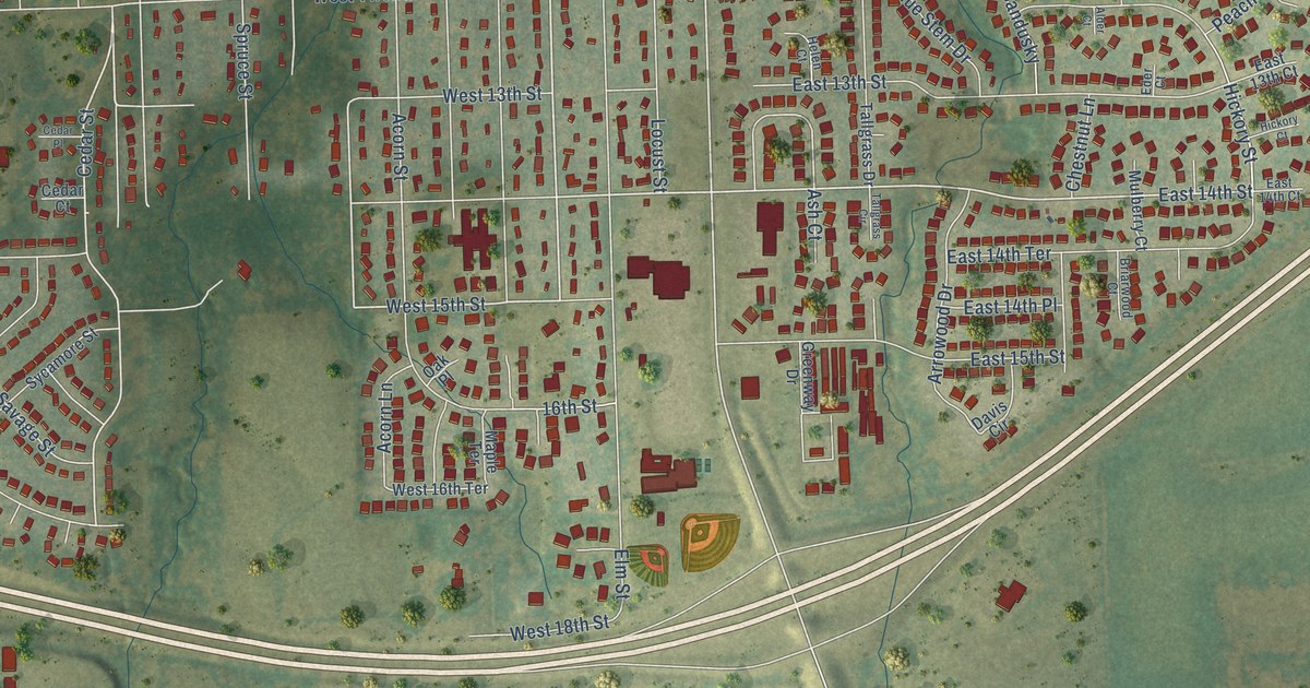 Map of Eudora, Kansas in 2026