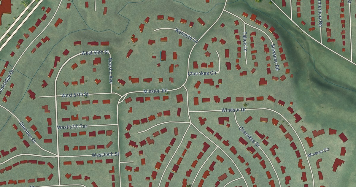 Map of Fairway, Kansas in 2026