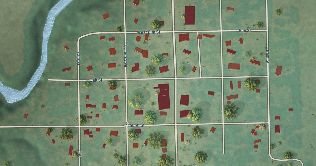Map of Fall River, Kansas in 2026