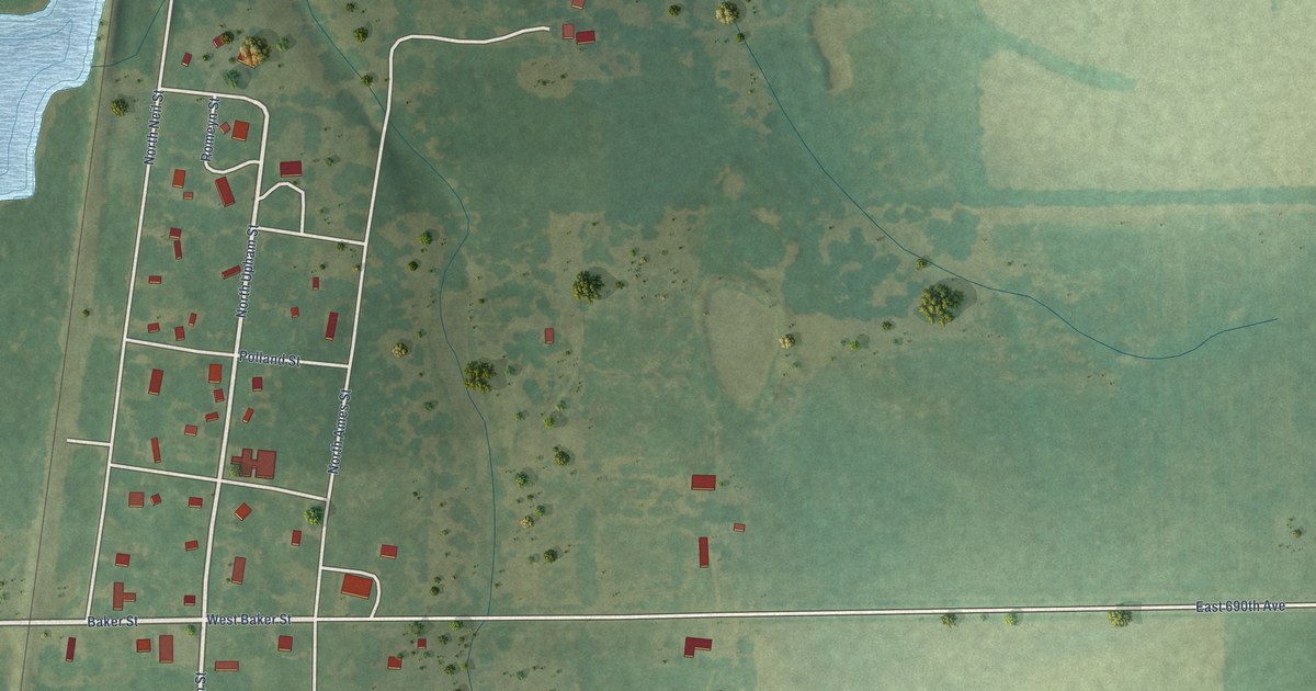 Map of Farlington, Kansas in 2026
