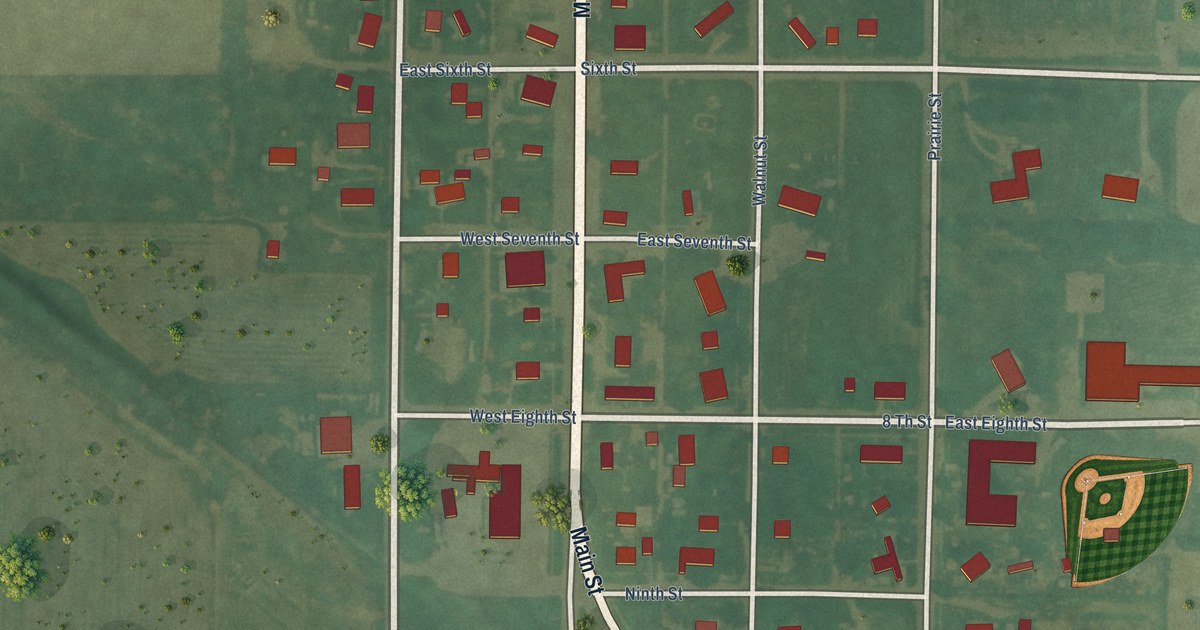 Map of Ford, Kansas in 2026