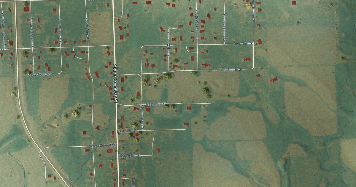 Map of Franklin, Kansas in 2026