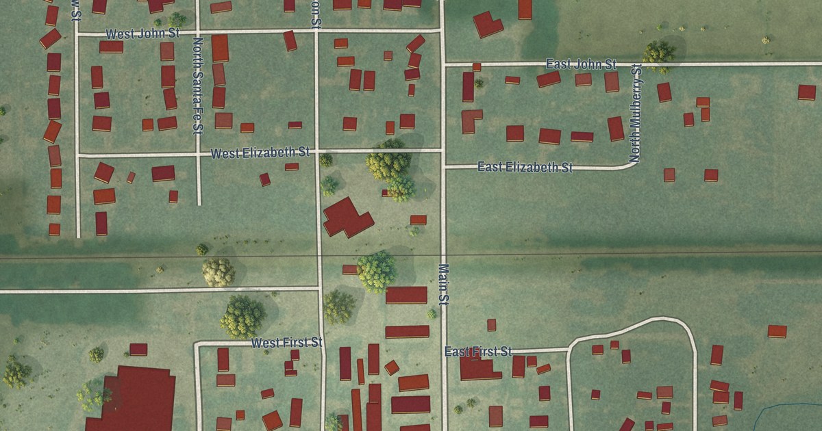 Map of Galva, Kansas in 2026