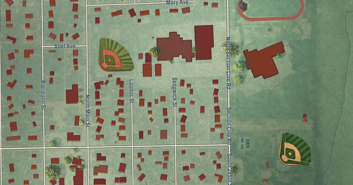 Map of Garden Plain, Kansas in 2026