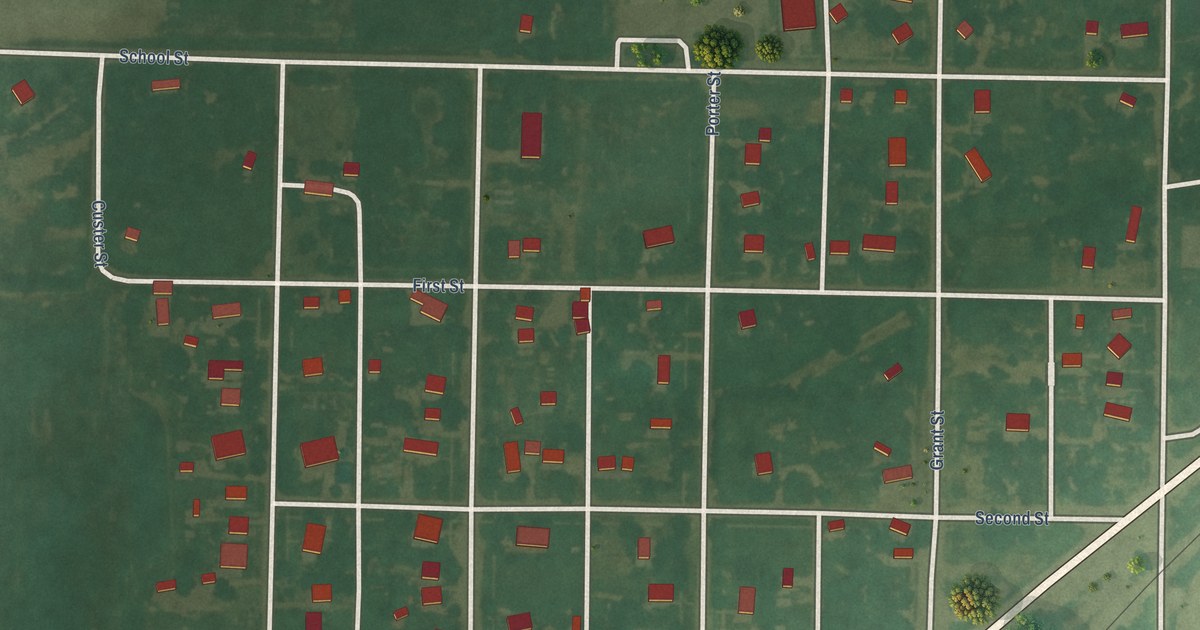 Map of Garfield, Kansas in 2026