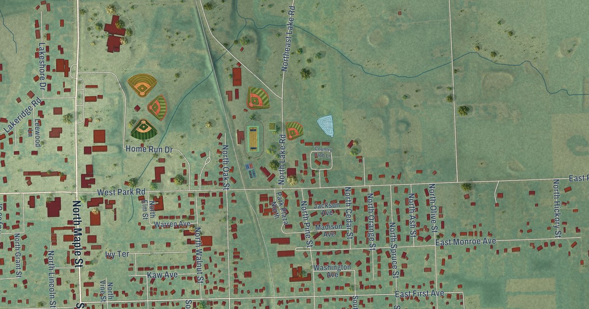 Map of Garnett, Kansas in 2026
