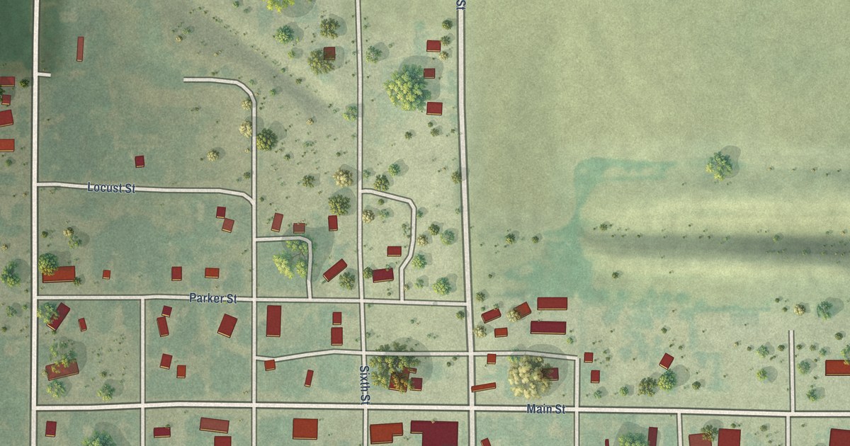 Map of Gaylord, Kansas in 2026