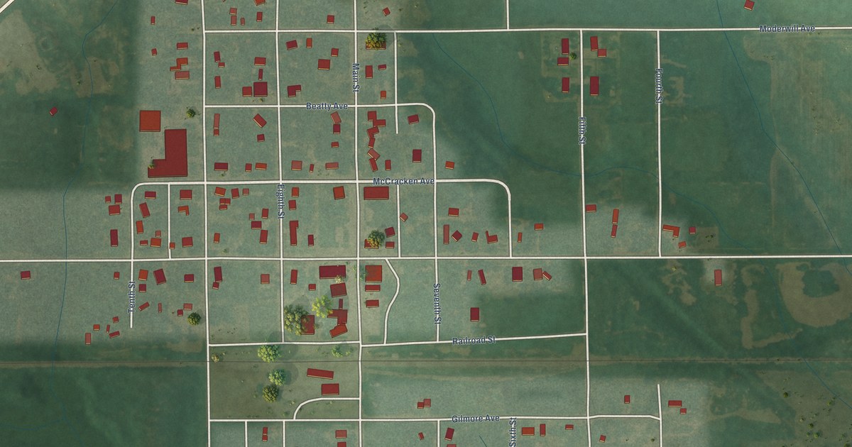 Map of Geneseo, Kansas in 2026