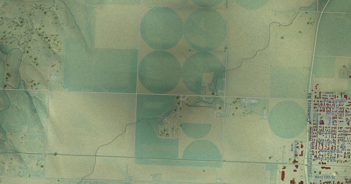 Map of Goodland, Kansas in 2026