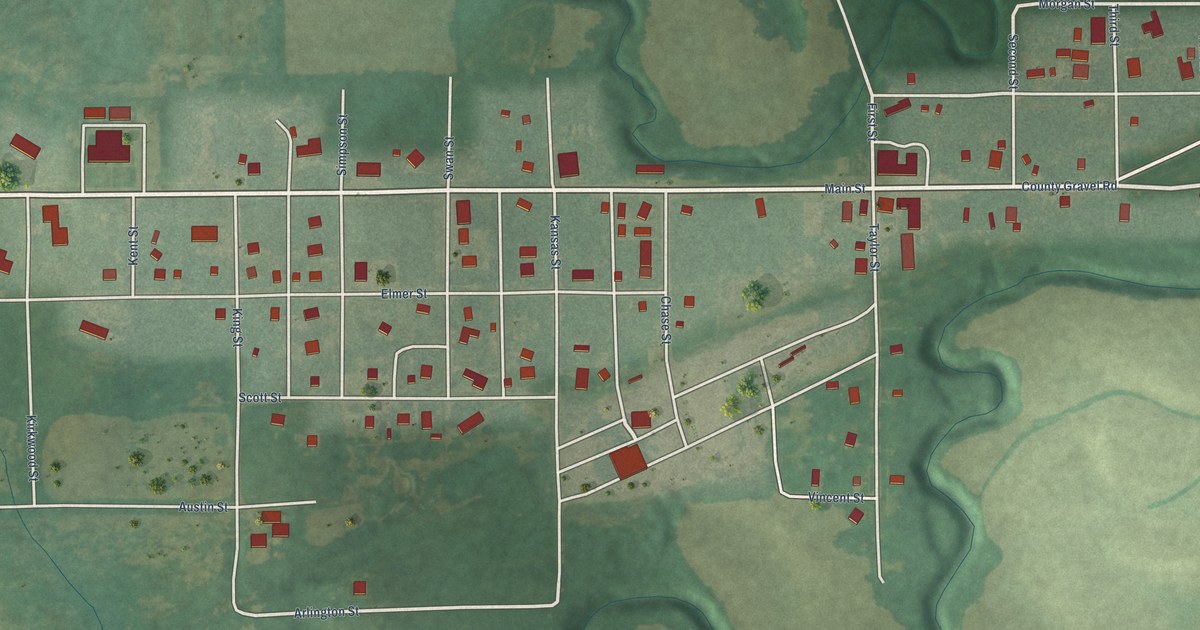 Map of Haddam, Kansas in 2026