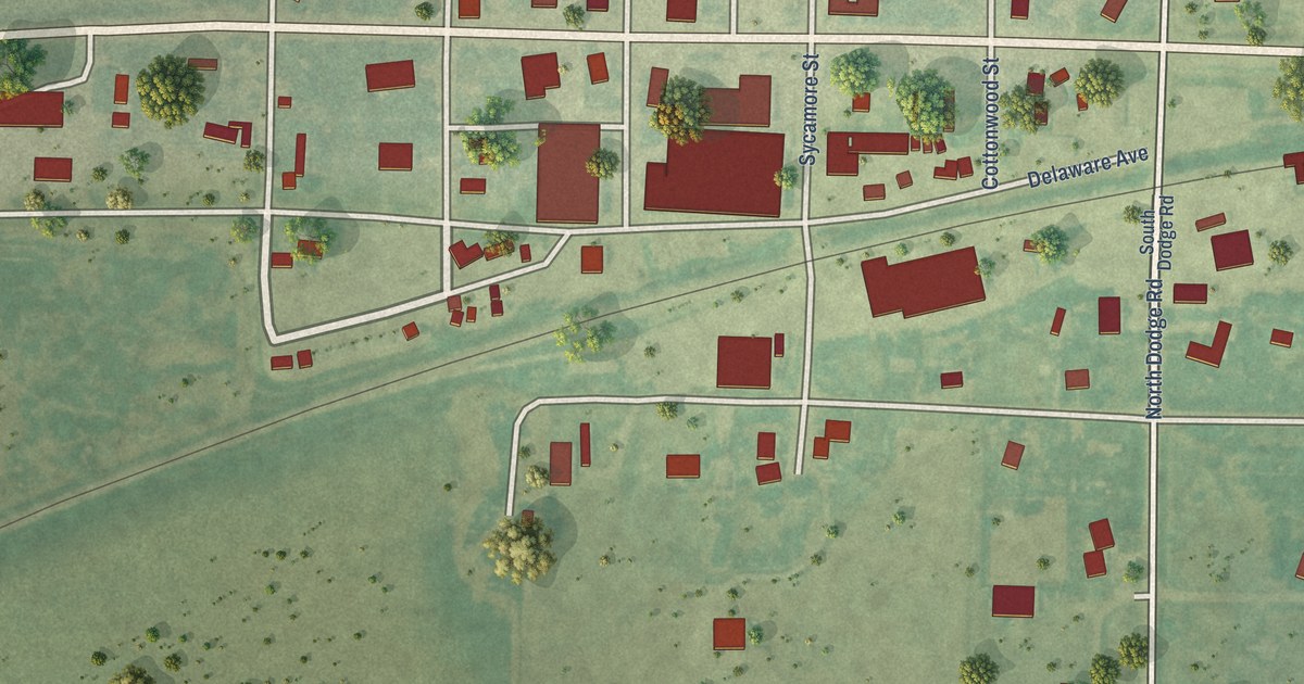 Map of Healy, Kansas in 2026