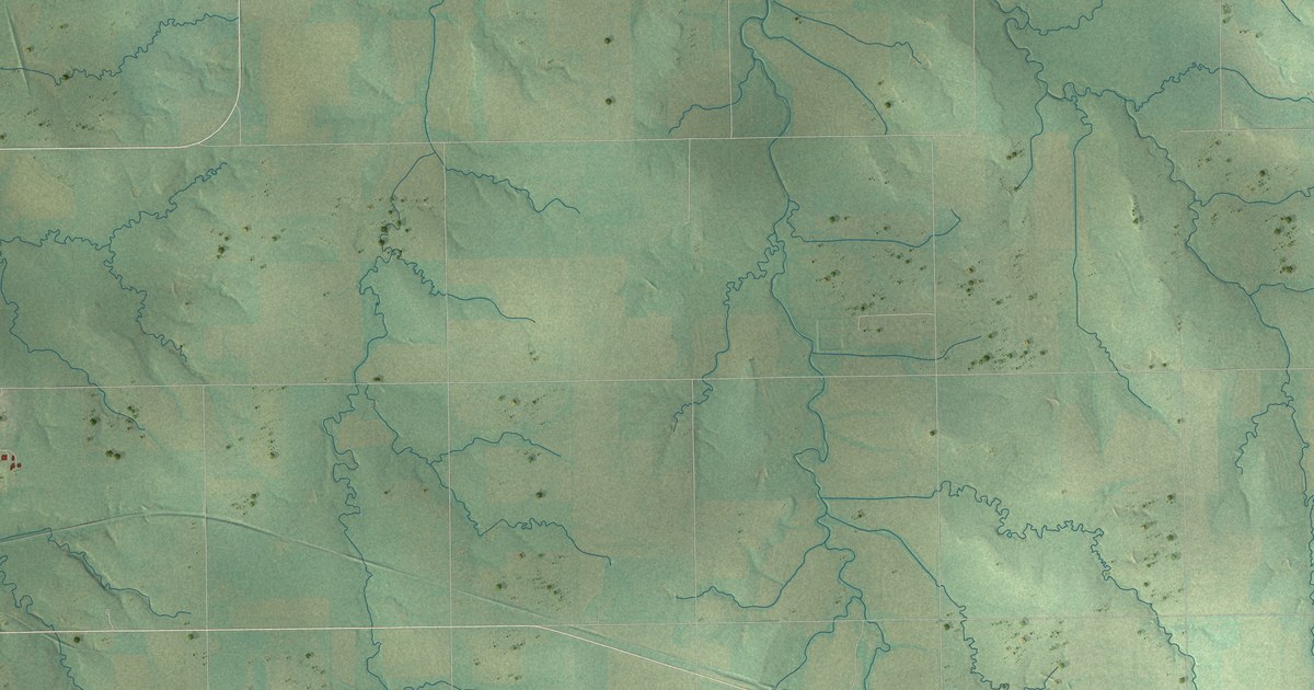 Map of Herington, Kansas in 2026