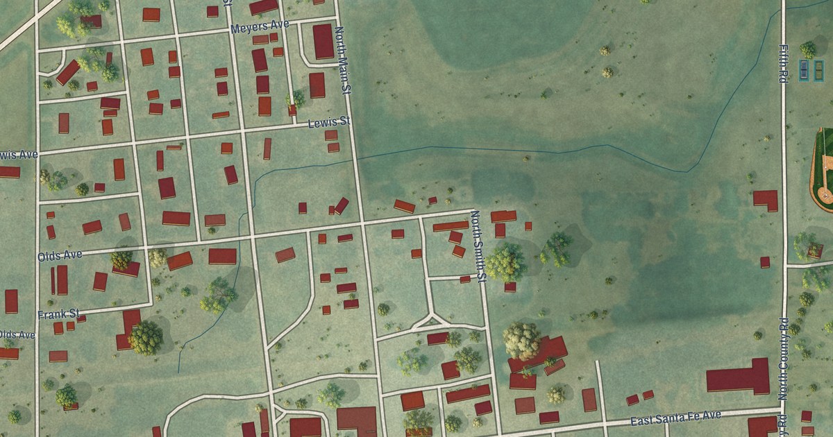 Map of Holyrood, Kansas in 2026