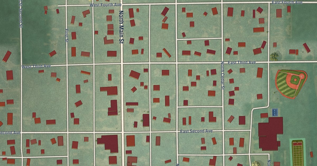 Map of Hope, Kansas in 2026