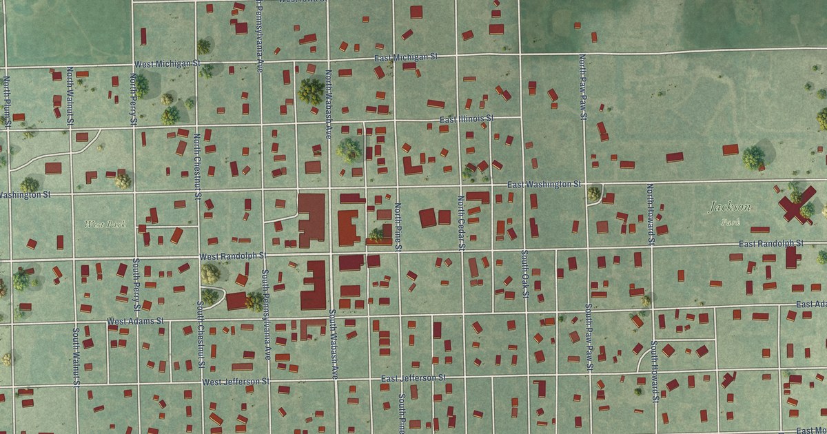 Map of Howard, Kansas in 2026