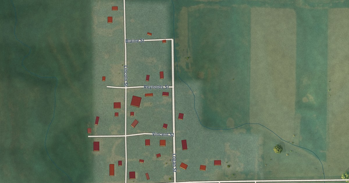 Map of Idana, Kansas in 2026