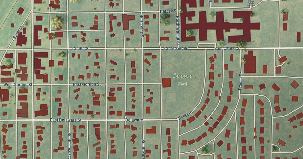 Map of Inman, Kansas in 2026