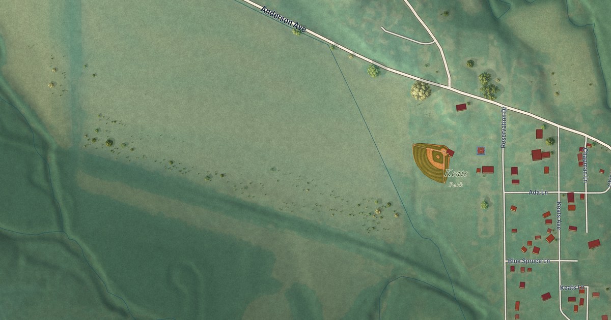 Map of Keats, Kansas in 2026