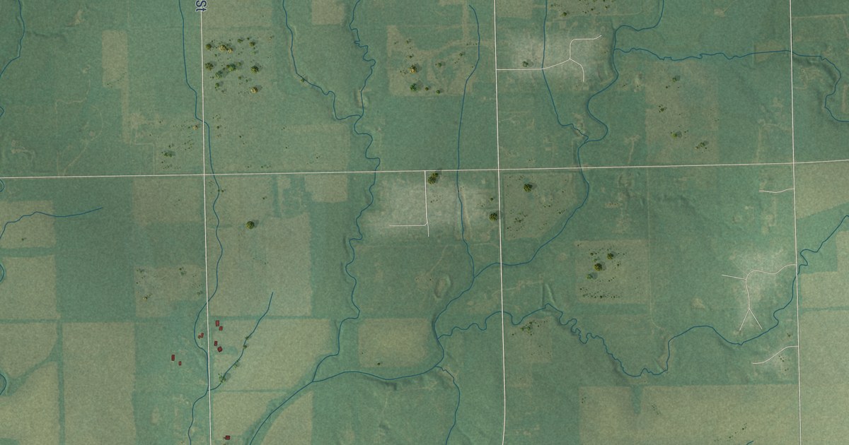 Map of Kechi, Kansas in 2026