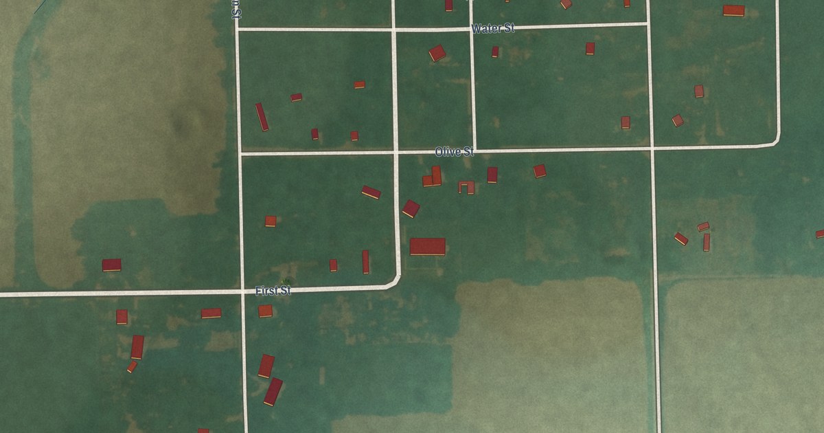 Map of Lafontaine, Kansas in 2026