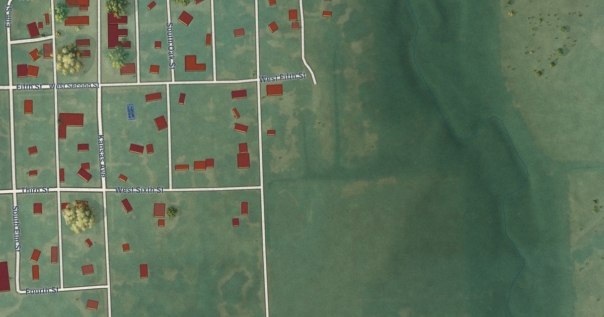 Map of Lane, Kansas in 2026