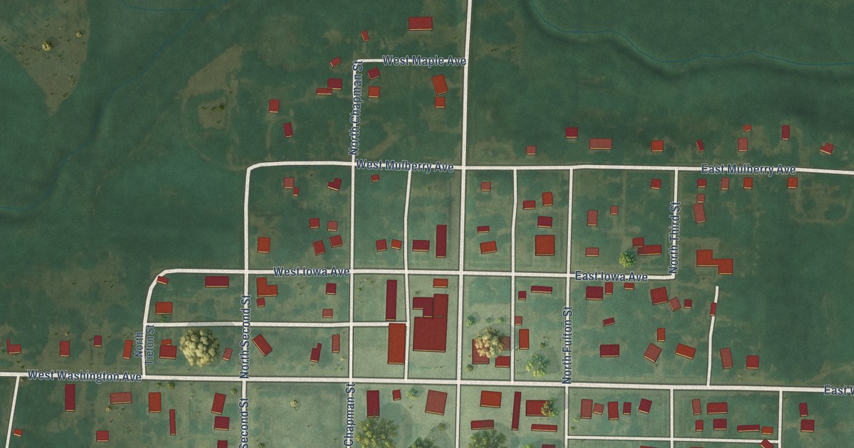 Map of Lenora, Kansas in 2026