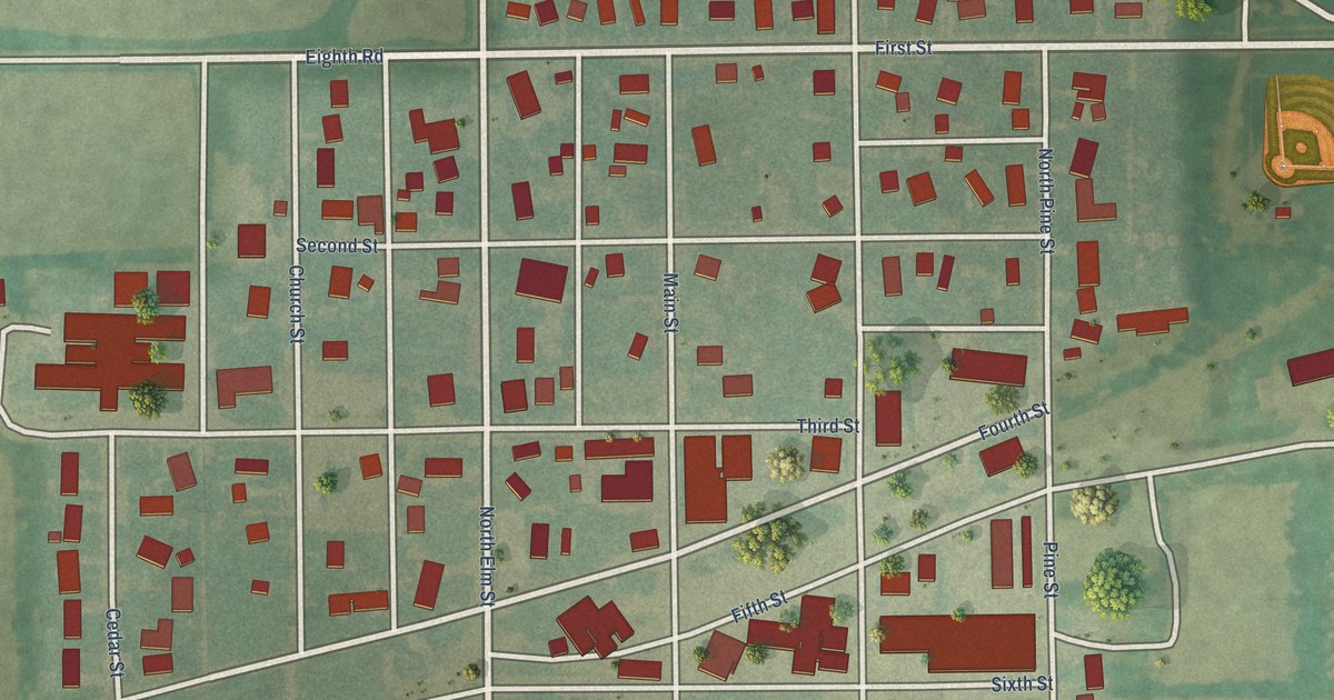 Map of Linn, Kansas in 2026