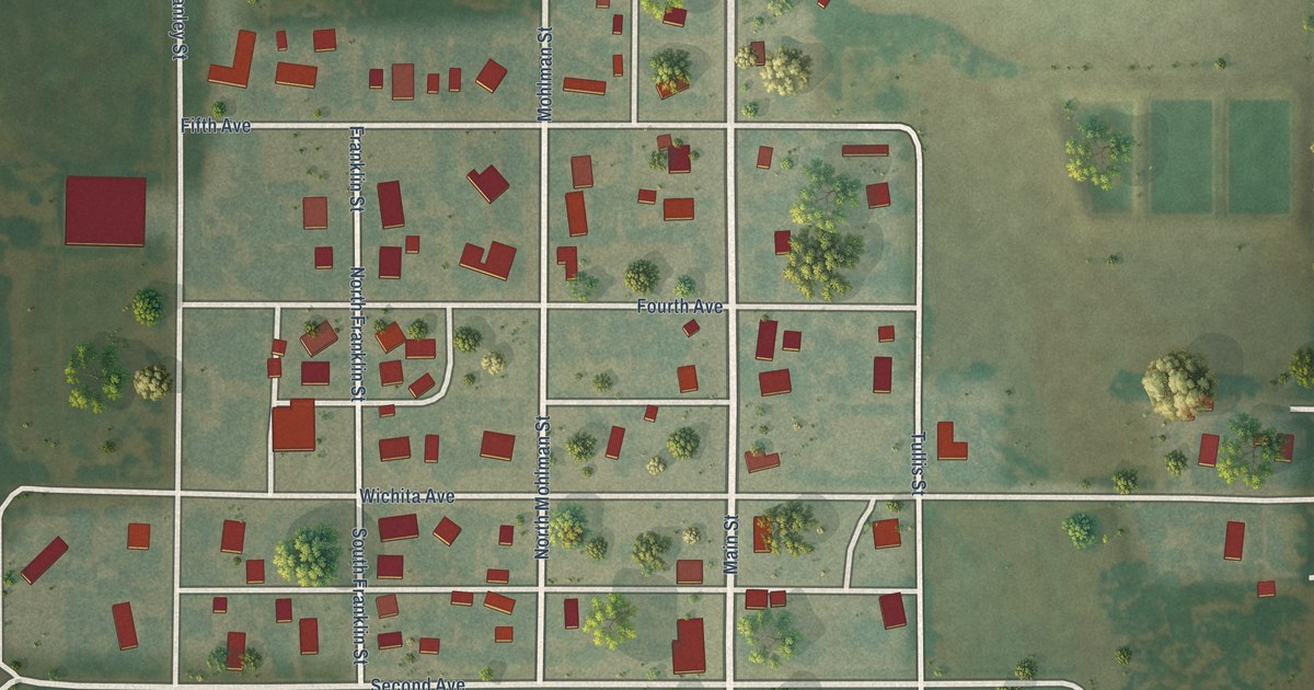Map of Lorraine, Kansas in 2026