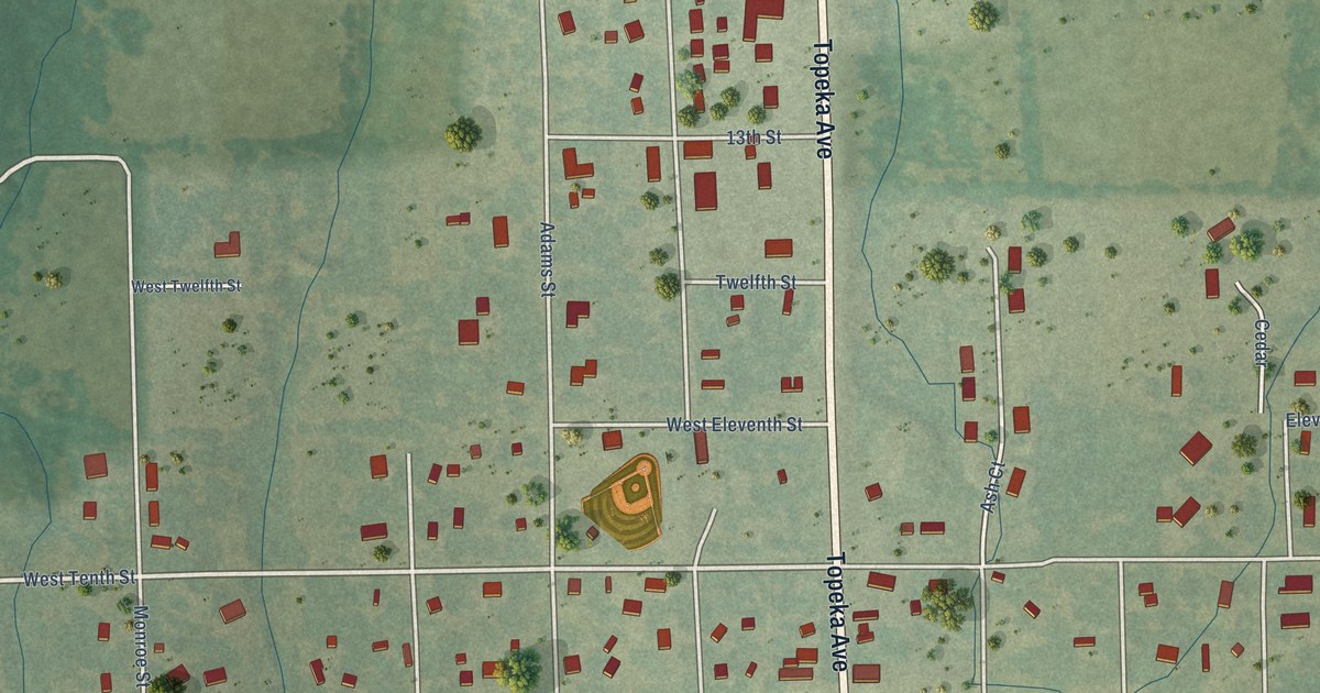 Map of Lyndon, Kansas in 2026