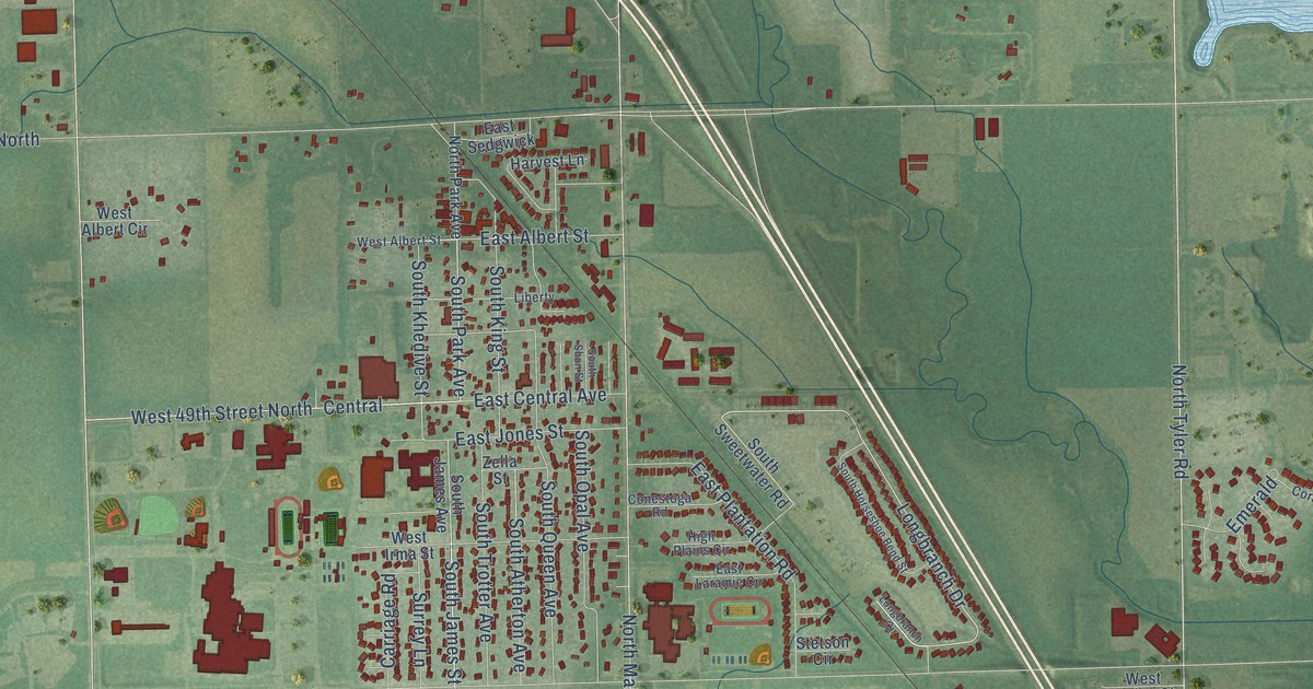 Map of Maize, Kansas in 2026
